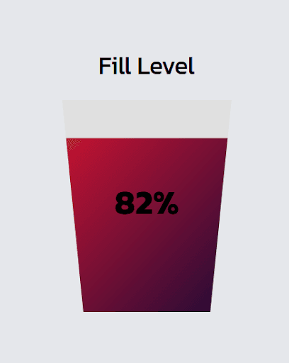 Fill level tracking